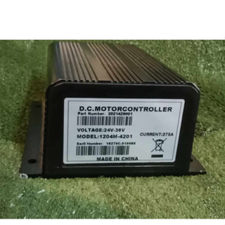 DC Motor Controller 24V-35V Model 1204M-4201 24V / 36V 275A  #สินค้ารับประกัน สินค้าใหม่มือ1 มีตำหนิบ้างเล็กน้อย