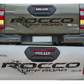 สติ๊กเกอร์ฝาท้ายกระบะ Rocco Off Road