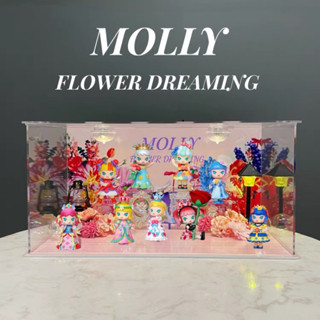 ตู้โชว์ MOLLY x Ninagawa Mikawa Flower Dreaming 💐🌺 กล่องอคิลิค พร้อมอุปกรณ์ประกอบฉาก