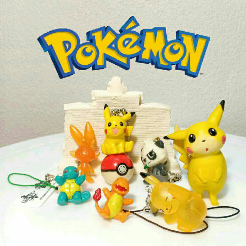 สินค้า​ พวงกุญแจ โมเดล ของเล่น การ์ตูนโปเกมอน Pokemon โปเกม่อน Pokedex ของสะสม สินค้า​ญี่ปุ่นมือสอง​