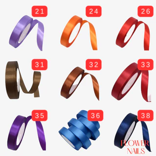 ริบบิ้นผ้าซาติน ริบบิ้น ผ้าซาติน ribbon 1.5cm ห่อของขวัญ ของตกแต่ง โบว์ติดของขวัญ งานdiy งานประดิษฐ์