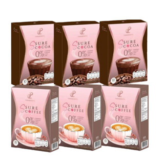 พร้อมส่ง กาแฟเป้ย โกโก้เอสชัวร์ โปร 6 กล่อง คละได้ คุมหิว อิ่มนาน ปนันชิตา