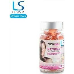 ❤️Love Sale❤️Lesasha Hair Vitamin Serum Capsule เซรั่มบำรุงเส้นผมชนิดแคปซูล (20 เม็ด)