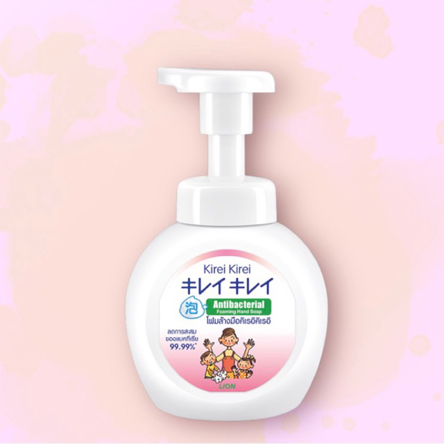 Kirei Kirei คิเรอิ โฟมล้างมือ ขนาดหัวปั๊ม 250 มล. ลดการสะสมแบคทีเรีย 99.9% มีให้เลือก 5 กลิ่น ❌❌ผลิตปี2025 หมดอายุ2028❌❌ - รูปที่ 2