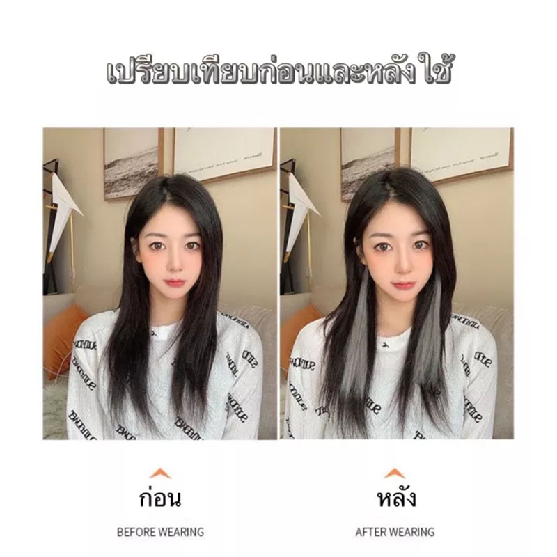ไฮไลท์ผม วิกผม วิกผม กิ๊บติดผมมีหลากหลายสไตล์ ไฮไลท์ของงานสวมหน้ากาก แฮร์พีช ไฮไลท์ช่อดอกไม้ ผมปลอม แฮร์พีซ