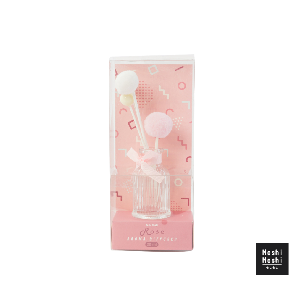 Moshi Moshi น้ำมันหอมระเหย ก้านไม้หอมปรับอากาศ ก้านไม้หอม กลิ่นสดชื่น ขนาด 20 ml. รุ่น 8100014189-14192 - รูปที่ 4