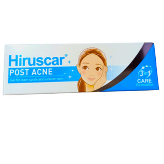 Hiruscar post acne 5g /10g ฮิรูสการ์ โพสแอคเน่ ลดรอยแผลเป็นจากสิว หลุมสิวตื้นขึ้น ลดจุดด่างดำ รอยหลุมสิวดูเรียบ