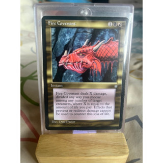 การ์ด MTG Fire Covenant Magic the Gathering EDH รุ่น Ice Age สภาพ Ex Played