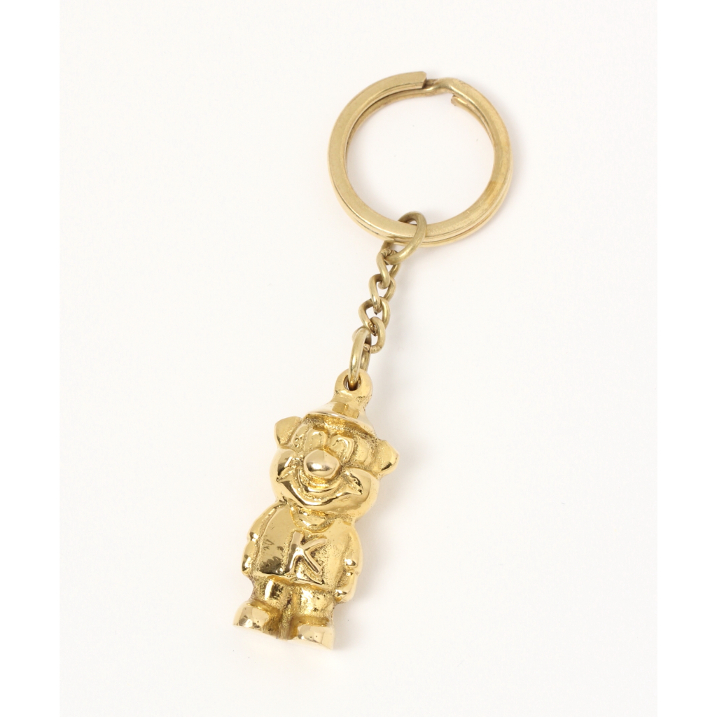 [BILLY] Brass key ring (L:9.5cm., W:2cm.)