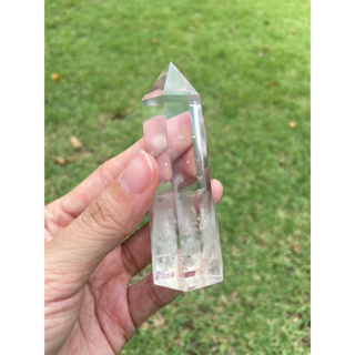 พร้อมส่ง ถ่ายจากสินค้าจริง หินแท้100% แท่งหิน ควอซ์ใส clear quartz tower #D26