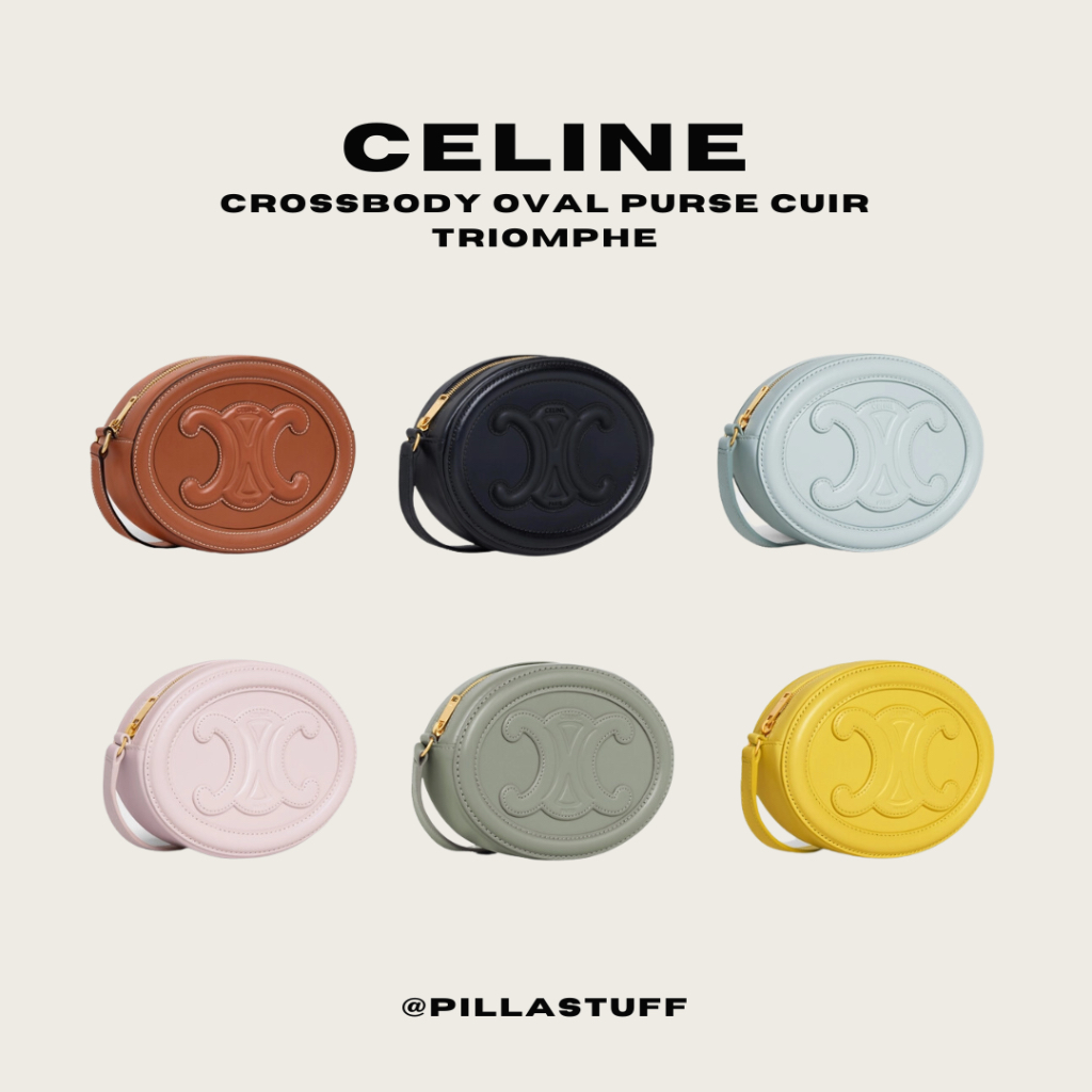 New!!🔥 Celine crossbody oval purse ครอสบอดี้