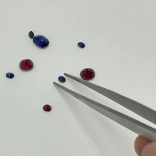 ปากคีบ ปากคีบมีตัวล็อค ยาว 15.5 Cm. แหนบ ที่คีบเพชรพลอยแบบมีตัวล็อค Gogna tweezers stainless steel