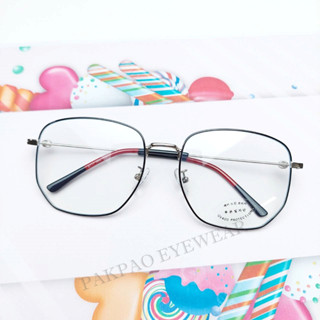 PAKPAO EYEWEAR รุ่น2717 กรอบแว่นตาโลหะ ตัดเลนส์สายตาได้