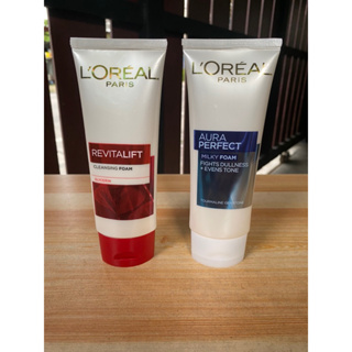 โฟมล้างหน้าลอรีอัล  LOREAL มีให้เลือกหลายสูตร