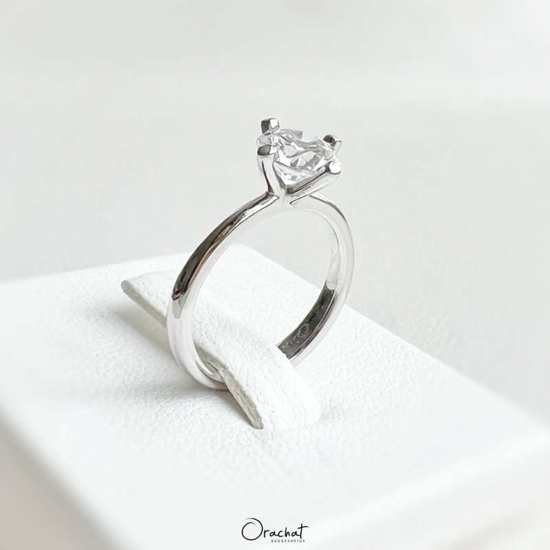 Betty 100 H&A ring. (แหวนเงินแท้ ใส่ลุยได้ไม่ต้องระวัง ไม่ลอก ไม่ดำ)