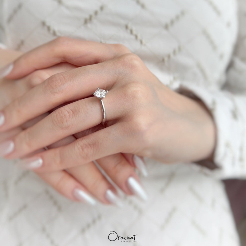 Betty 100 H&A ring. (แหวนเงินแท้ ใส่ลุยได้ไม่ต้องระวัง ไม่ลอก ไม่ดำ)