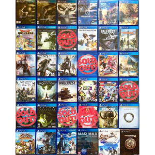 แผ่นเกม ps4 มือสอง Group (10) สินค้ามีตำหนิ / White Day / Darksiders / Call of Duty / Assassin / Need for Speed / Lego