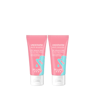 [แพ็คคู่] MizuMi Underarm White Booster 30g บำรุงผิวใต้วงแขน ขาหนีบ ข้อพับ ให้ดูเรียบเนียน เบลอผิวทันทีที่ใช้