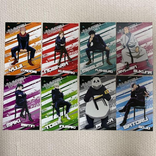 Jujutsu kaisen Postcard แท้ โปสการ์ด งาน Summer Fair in Animate