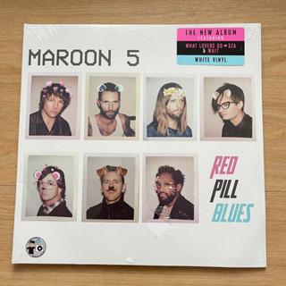 แผ่นเสียง​  Maroon 5 –  Red Pill Blues *White​ Vinyl, LP, Album, US แผ่นเสียงมือหนึ่ง ซีล