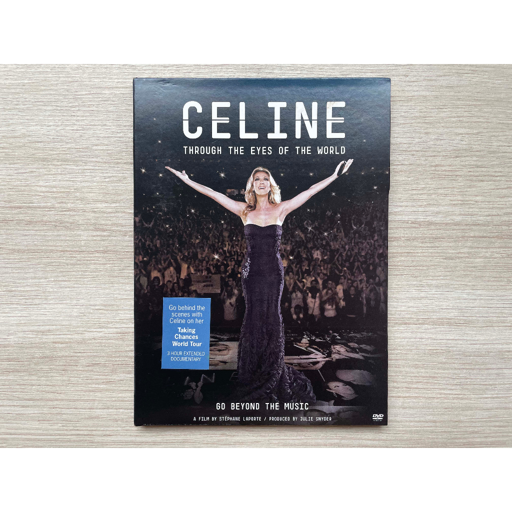 DVD Celine Dion: CELINE THROUGH THE EYES OF THE WORLD ของแท้100%