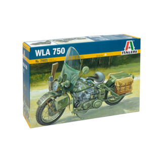 1/9 Harley Devidson WLA750 U.S.Motorcycle, Italeri#7401, มอร์เตอร์ไซค์ สเกล 1/9