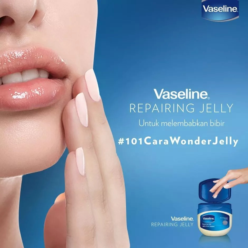 Vaseline Repairing Jelly 50ml / 250ml  วาสลีน ปิโตเลียม เจลลี่ 50มล / 250มล ราคา ถูกที่สุด ดีลบีเคเค แกลเลอรีภาพที่ 3