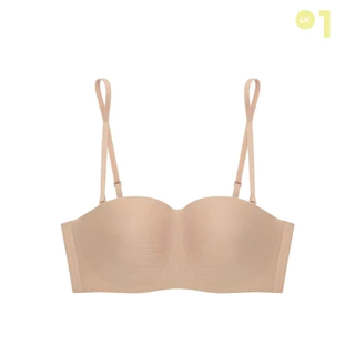 SABINA รุ่น Pretty (SBXU 8900) บราทรงเกาะอก ไร้โครง ฟองบาง สายข้างไร้ขอบ