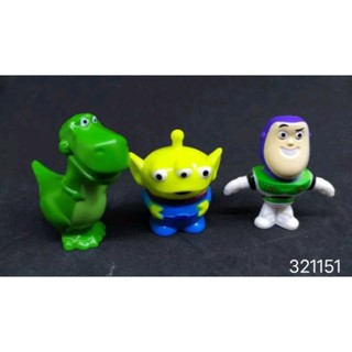 โมเดลฟิกเกอร์ toy story -โมเดลทอยส์สตอรี่ mini Figureชุด3ตัว