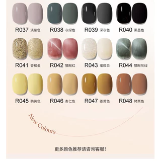 สีเจล ZHIYAYA สีทาเล็บคุณภาพดี สีสวยขัด ทาง่าย กลิ่นไม่ฉุน รหัส R-01-48 ขนาด 8ml.🌈พร้อมส่งในไทย 🌈