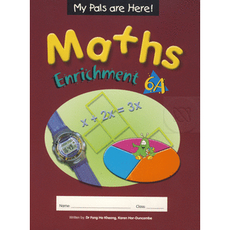 My Pals are Here : Maths Enrichment 6A Workbook ****หนังสือสภาพ80%*****จำหน่ายโดย  ผศ. สุชาติ สุภาพ