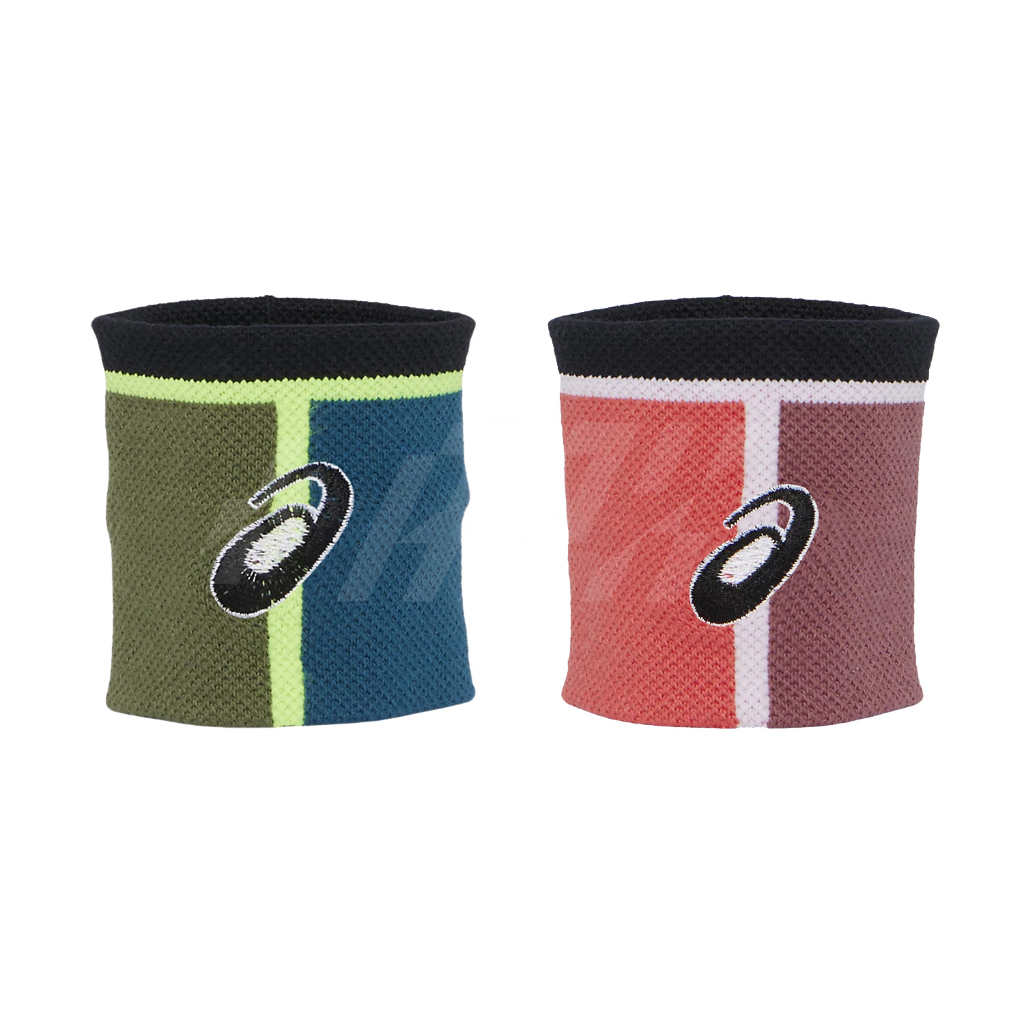 Asics ผ้ารัดข้อมือแบบสั้น Graphic Wrist Band Small (2สี)