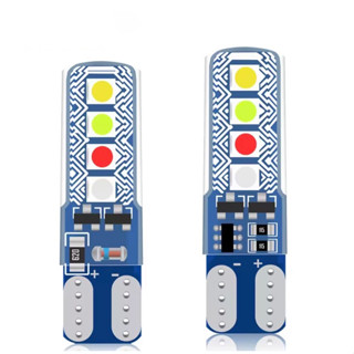 FS ราคาโปรโมชั่น พร้อมส่ง ไฟหรี่หน้า T10 (แบบกระพริบ 4 สี R.…