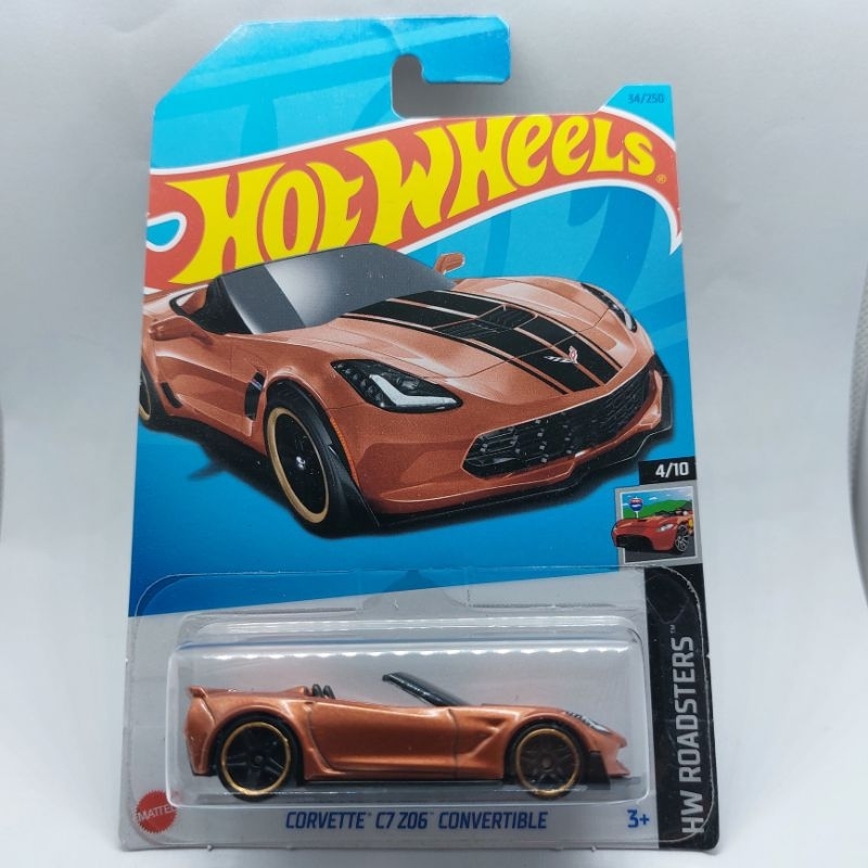 รถเหล็ก Hotwheels CORVETTE C7 Z06 CONVERTIBLE (ib61)