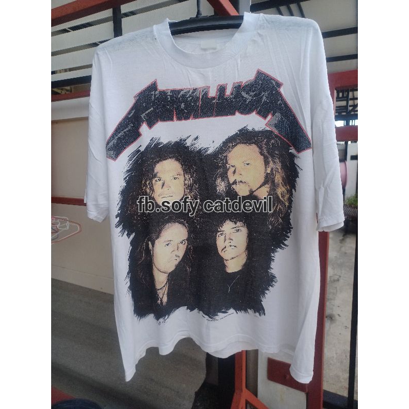 เสื้อทัวร์วินเทจ Metallica รุ่นเก่า 90s