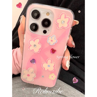 เคสไอโฟน Rolincube spring flower💐🍃แท้💯| Rolincube studio case iphone