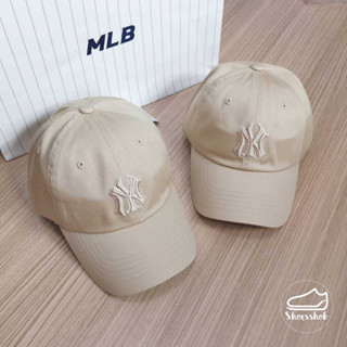 ของแท้ 💯% MLB Rookie Unstructured Ball Cap ป้ายแท็กเกาหลี  🇰🇷