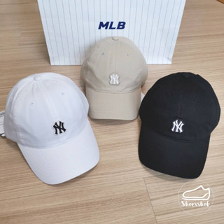 ของแท้ 💯% MLB wappen unstructured Ball Cap 3ACP7802N