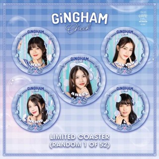 [BNK48]ที่รองแก้ว Coaster Gingham Check