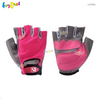 Toyznet ถุงมือออกกำลังกาย (ชมพู-เทา) รุ่น LS3066