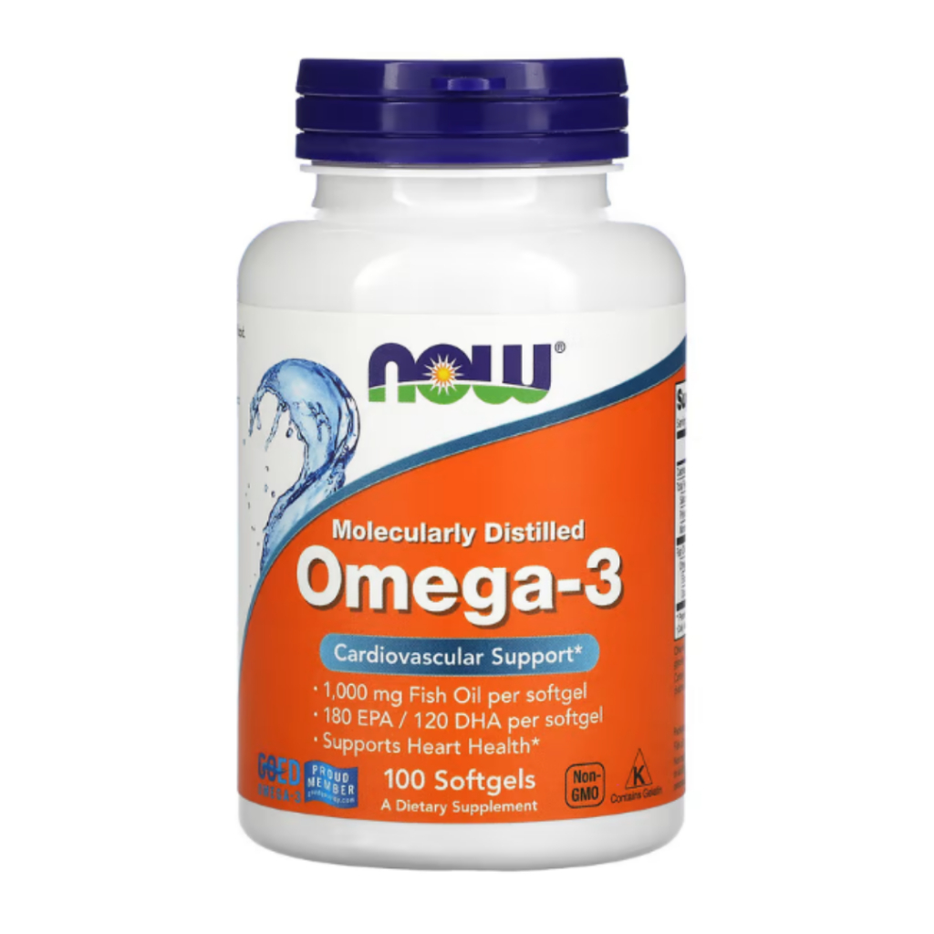 NOW Foods, Omega-3, 180 EPA / 120 DHA, 100 Softgels