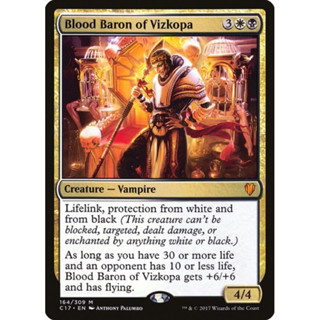 [MTG] Blood Baron of Vizkopa [C17] [MULTI] [MYTHIC] [NORMAL] [ENG] (การ์ดเมจิค / Magic the Gathering)