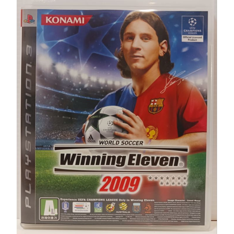 Winning Eleven 2009 - Playstation 3 (แผ่นแท้ มือสอง)