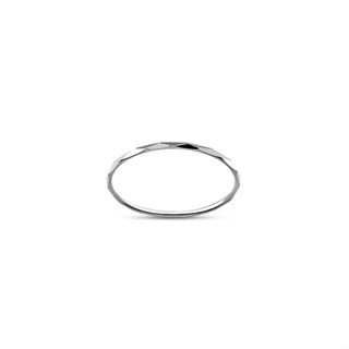 Silver thai Jewelry แหวนเงินบางเรียบง่าย / simple thin silver ring PLSRG167