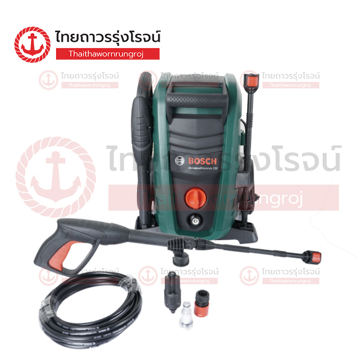 BOSCH 06008A7DV0 เครื่องฉีดน้ำแรงดันสูงไฟฟ้า 140บาร์ 2100w สายแบบม้วนเก็บ Advanced Aquatak140 รุ่น 0