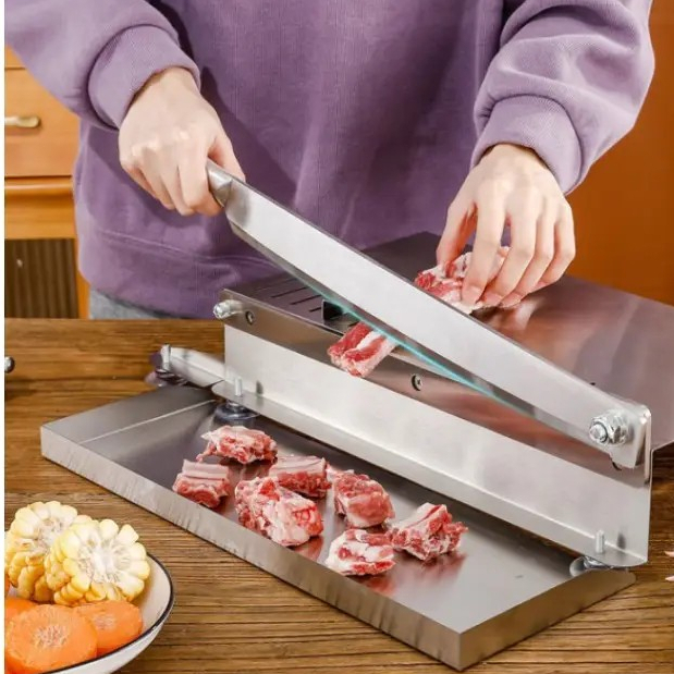 เครื่องตัดกระดูกสแตนเลส Stainless steel bone cutter ที่ตัดกระดูก ที่สับเนื้อ ที่สับกระดูก สินค้าพร้อมส่ง