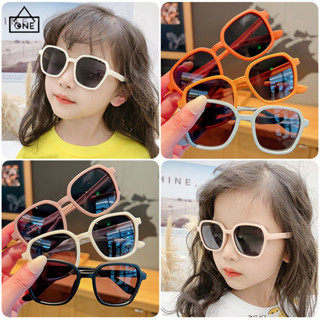 COD❤️พร้อมส่ง-แว่นตากันแดดเด็กแฟชั่นป้องกันรังสียูวีทรงสี่เห…
