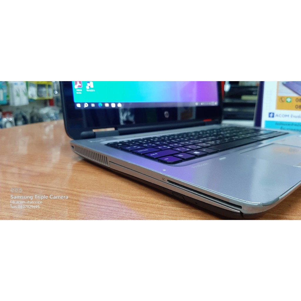 โน๊ตบุ๊คมือ2 จอทัชสกรีน  HP ProBook 640 G2 Core i5 Gen6 Ram8 ssd256 การ์ดจอแยก ทำงานลื่นๆ ราคาไม่แพง