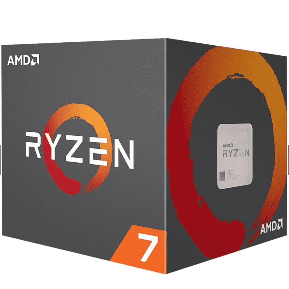 AMD RYZEN 7 2700X 3.7 GHz (SOCKET AM4) - CPU มือสอง