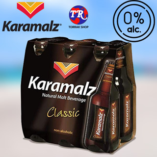 Karamalz Malt Beverage คาราไมลส์เครื่องดื่มมอล์ต 330มล. แพ็ก 6 ขวด